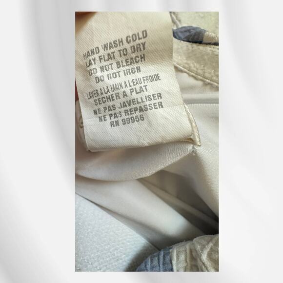 Shoshanna Navy Gingham 1 Shoulder One Pieces swimsuit sz 12 - Picture 10 of 10